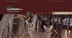 Desktop Screenshot of landradar.com